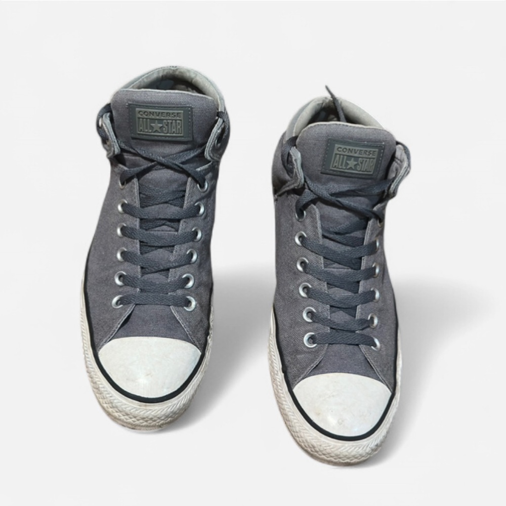 Converse Charcoal High-Top Sneakers